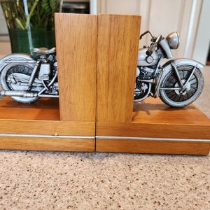 Harley Davidson Bookends